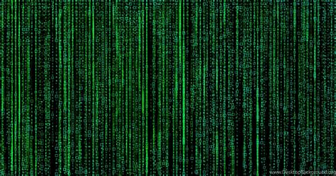 Green Digital Matrix Abstract Backgrounds Desktop Background