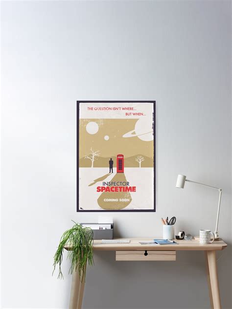 "Inspector Spacetime" Poster for Sale by Jonny Eveson | Redbubble