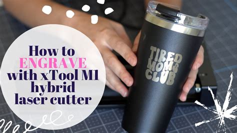 How to Engrave a Tumbler with the xTool M1 Laser & Rotary Attachment (all settings included ...