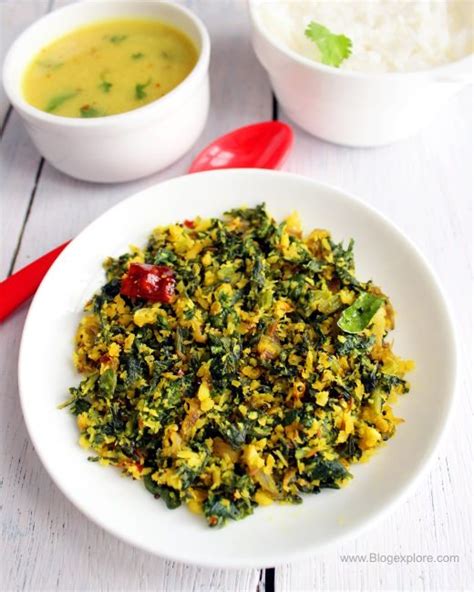 Radish Greens Stir Fry | Mullangi Keerai Poriyal - Indian Recipes - Blogexplore