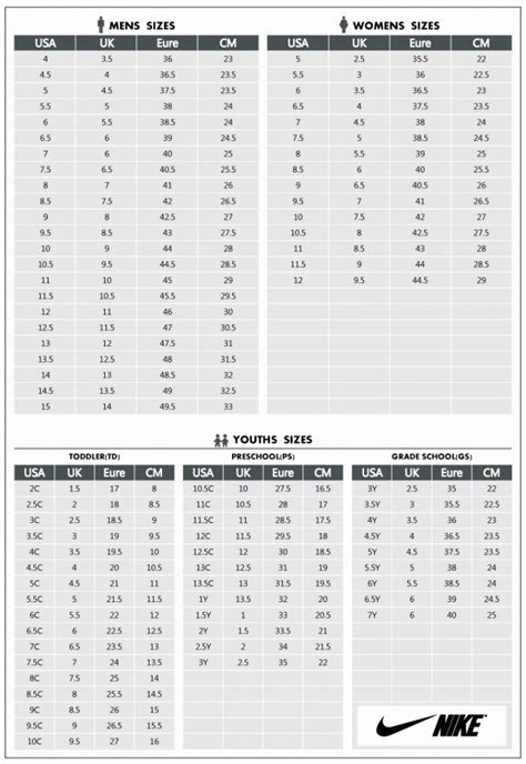 Buy > nike aj size chart > in stock