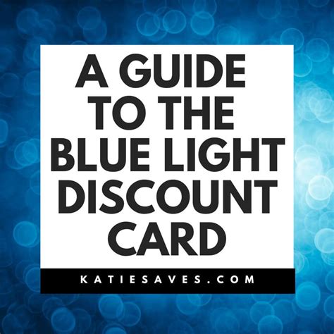 Blue Light Card Discounts - KATIE SAVES