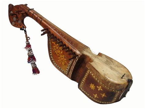 traditional folk musical instrument Afghanistan Rubab rabab rabab with ...