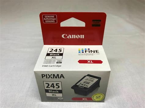 PG-245XL Black Ink Cartridge for Canon PIXMA iP2820 MG2420 MG2520 ...