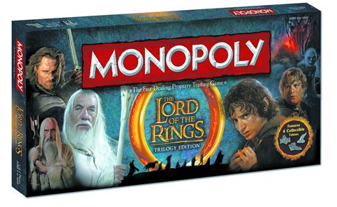 Monopoly: Lord of The Rings Collectors Edition - Board Games Messiah