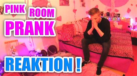 PINK ROOM PRANK - Reaktion - YouTube