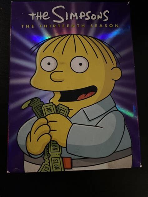 The Simpsons: The Thirteenth Season (DVD) for sale online | eBay