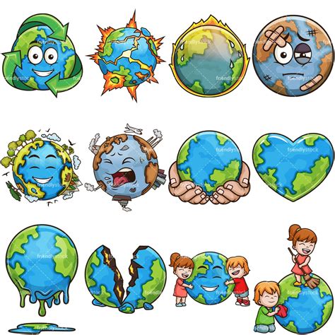 Planeta Tierra Cartoon