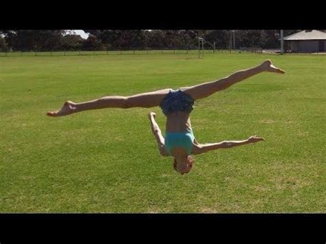 HOW TO DO A SIDE AERIAL (No Handed Cartwheel) Gymnastics Tutorial - YouTube | Aerial cartwheel ...