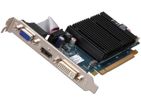 HIS Radeon HD 5450 DirectX 11 H545HO512 512MB 32-Bit DDR3 PCI Express 2 ...