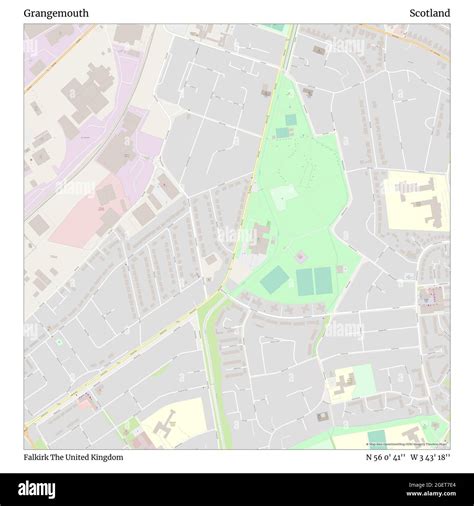 Map of grangemouth hi-res stock photography and images - Alamy