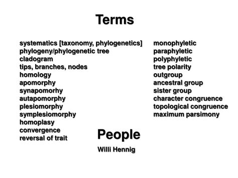 PPT - What is a synapomorphy? PowerPoint Presentation, free download - ID:59736