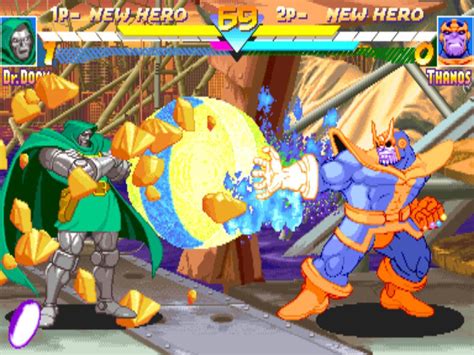 Marvel Super Heroes [Arcade]. | Game pictures, Marvel vs capcom ...