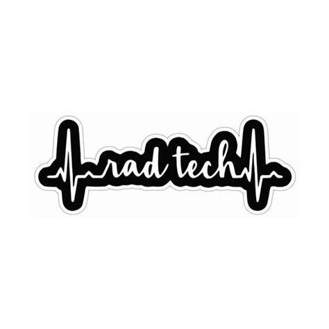 Rad Tech Radiology Technician, Laptop Sticker Bottle Macbook Decal in 2020 | Radiology ...