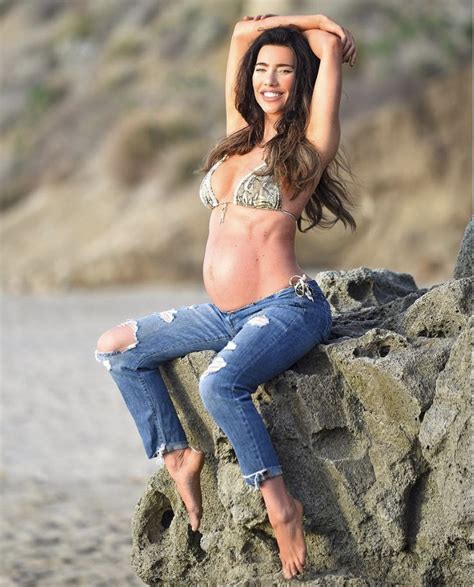 The Bold and the Beautiful's Jacqueline MacInnes Wood Shares New Baby Bump Photos | Jacqueline ...