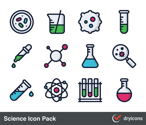 Science Icon Pack - 85 - Dryicons