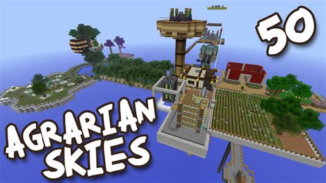 Minecraft MODDED Skyblock! Agrarian Skies FINALE - "From Humble ...