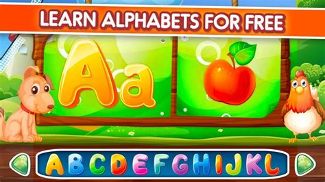 Learn ABC Alphabet ABC Games Kids Learn letter ABC flash card from A to Z for Preschool Kids ...