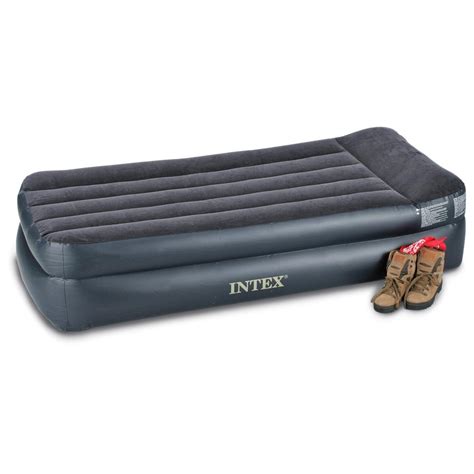 Intex Twin Air Bed Mattress with Built-In Electric Pump - 131678, Air ...