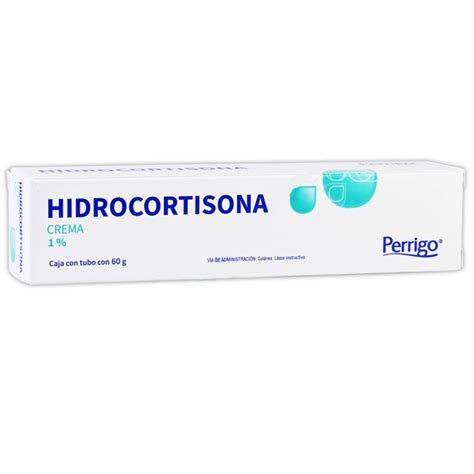 HIDROCORTISONA (Perrigo) CREMA al 1% Tubo 60 G. Hidrocortisona (DF)