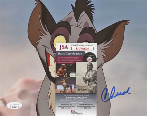 Cheech Marin Signed "The Lion King" 8x10 Photo (JSA) | Pristine Auction