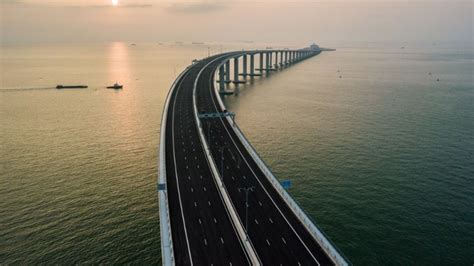 China unveils the world's longest sea bridge - Asia News NetworkAsia News Network