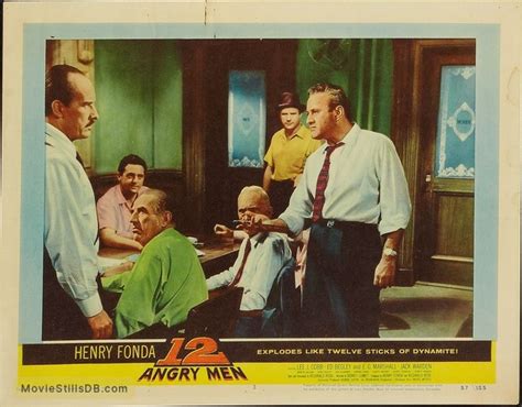 12 Angry Men - Lobby card with George Voskovec & Edward Binns