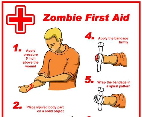 mydirtytoilet: Zombie bite first aid