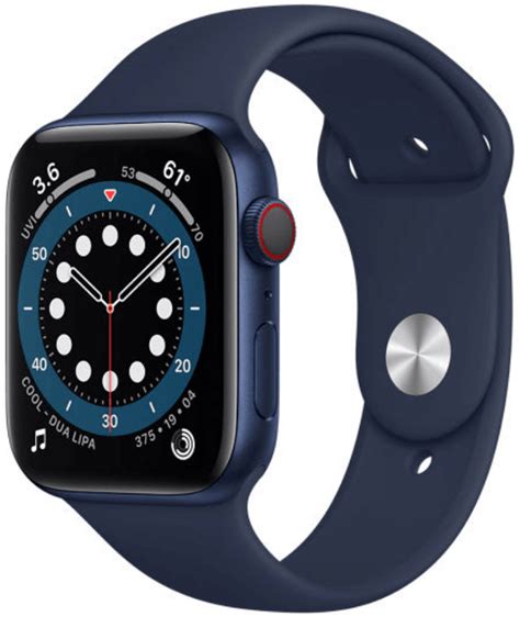 Blue Apple Watch Series 6 - 44mm - (GPS + Cellular)