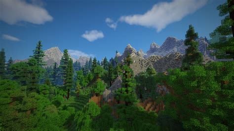 Beautiful Minecraft Background : Shaders Chocapic13 | wallpaperlist