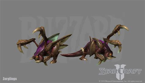 Starcraft 2: Zerglings by Boarguts on DeviantArt