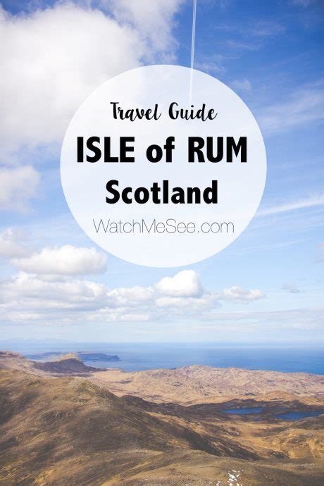 An off-beat weekend trip to the Isle of Rum in Scotland