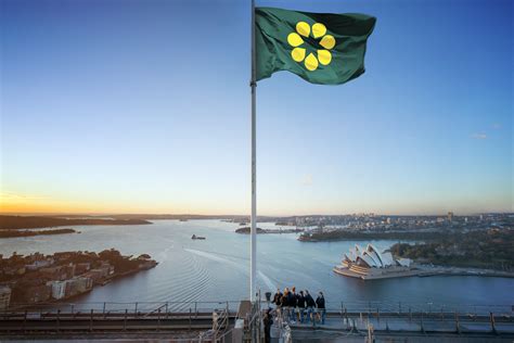 The Golden Wattle flag