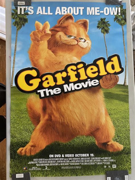 Garfield The Movie - Poster - 40 x 27 - Rolled | eBay