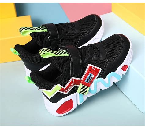 Cartoon Kids Shoes for Boys Mesh Sneakers Children Casual Sport Little ...