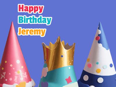 Happy Birthday Jeremy Gifs