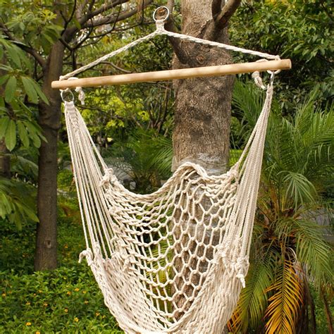 Ktaxon Outdoor Hanging Swing Cotton Hammock Chair Solid Rope with ...