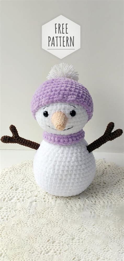 Amigurumi Little and Cute Snowman