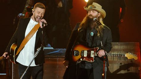 Chris Stapleton talks performing with Justin Timberlake at the CMA Awards