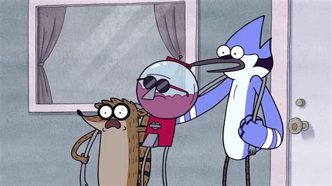 Regular Show - Mordecai And Rigby Take Benson Home - YouTube