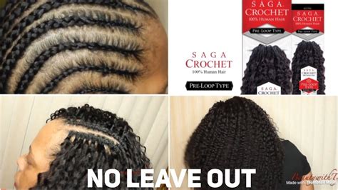 Traditional Protective Crochet Style| 100% Human Crochet Hair| Saga| Bomb| SamsBeauty - YouTube