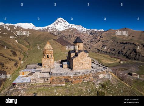 Aerial view of the Georgia landmarks Stock Photo - Alamy