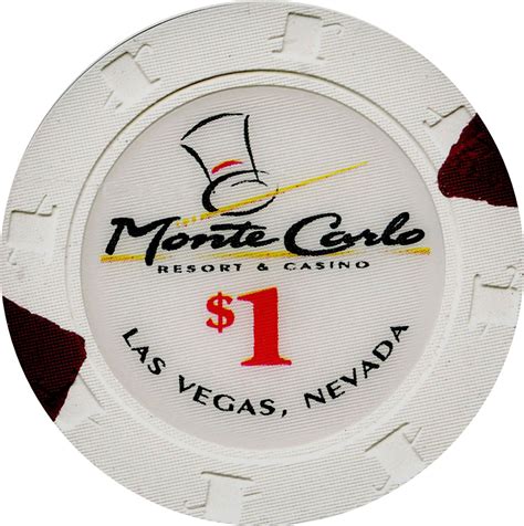 Monte Carlo, Las Vegas, NV Casino Chip - Chipper Club