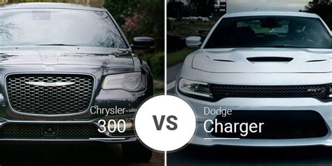 Chrysler 300 Vs. Dodge Charger: Cross-Showroom Showdown