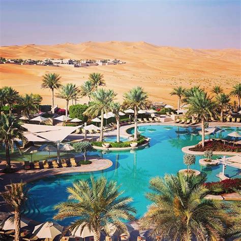 Desert oasis 🌴💦 (📷: @dubai_gentle via @we.love.hotels) #beautifulhotels | Desert resort, Family ...