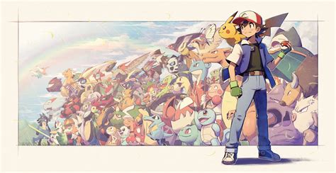 Wallpaper : pokemon, Ash Ketchum, Pikachu 2322x1200 - lumberjacck ...