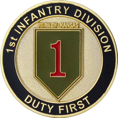 U.S. Army 1st Infantry Division Coin | USAMM | 코인