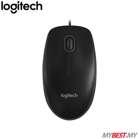 Logitech B100 Optical Wired USB Mouse