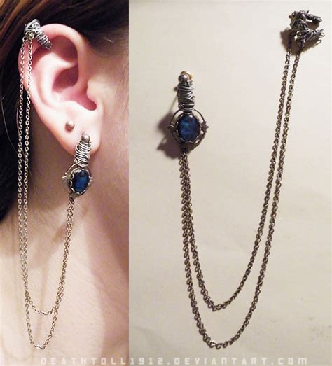 custom Bajoran earring by undead-medic on DeviantArt in 2024 | Star trek jewelry, Geek jewelry ...