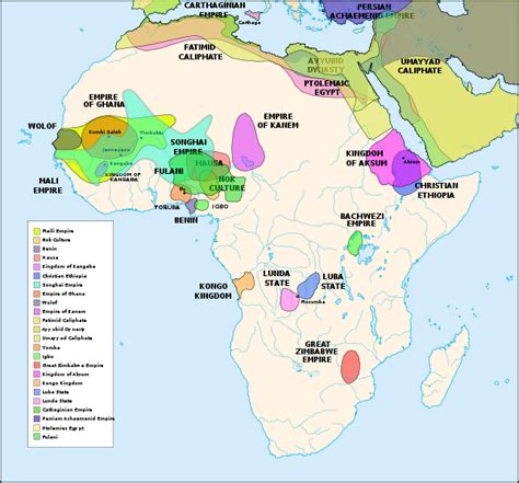 Map Of Africa Before Berlin Conference | Map Of Africa